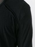 shredded trim sweatshirt 