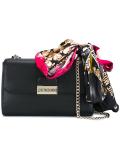 flap closure shoulder bag