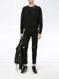 logo print sweatshirt 