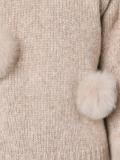 pompom cropped jumper