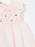 embroidered flowers blouse 