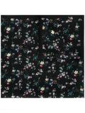 large Fleurs printed scarf