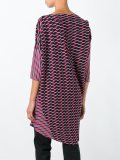 jacquard oversized blouse