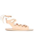 ankle strap flat sandals