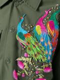 peacock embroidered jacket