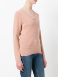 cashmere V-neck jumper