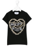 logo embellished T-shirt 