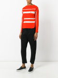 striped panel top