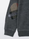 elbow patch cardigan 