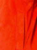 leather bomber jacket