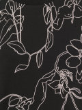 embroidered trim T-shirt 
