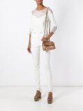 metallic crossbody bag
