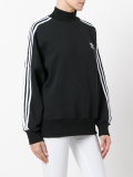 funnel-neck sweatshirt
