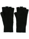 fingerless knit gloves