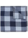 checked scarf