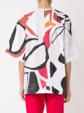 printed blouse