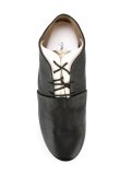 pointy lace-up shoes