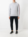 sleeve print hoodie 