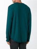 slim-fit sweatshirt