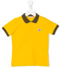 colour block polo shirt