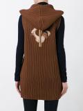 long knit vest