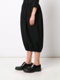 cropped balloon trousers
