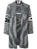 shawl lapel mid cardigan