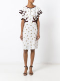hats print dress