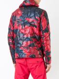 camouflage hooded puffer jacket