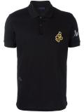 embroidered detail polo shirt