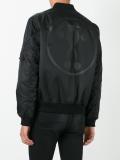 logo bomber jacket