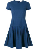 flared trim dress