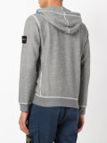 zipped hoodie