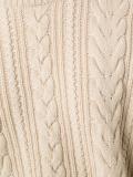 cable knit cropped jumper