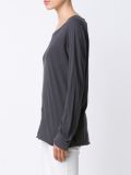 raw hem T-shirt