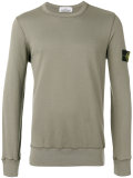 logo patch sweatshirt 