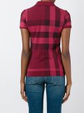 checked polo shirt