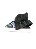 sling-back flat sandals