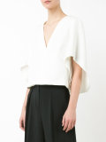 v-neck blouse 