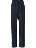 cloque drawstring trackpants