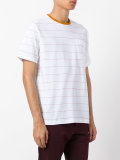 chest pocket striped T-shirt
