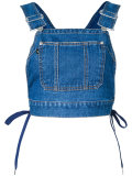 denim dungaree top 