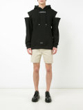 dropped waist shorts