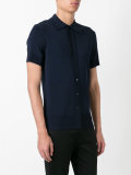 button shoulder polo shirt
