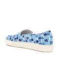 tile print slip-ons
