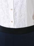 tie detailing buttoned jumpsuit