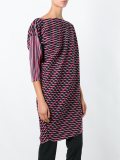 jacquard oversized blouse