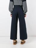 pleated insert trousers