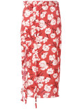 ruffled detail skirt