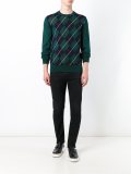 diamond print jumper
